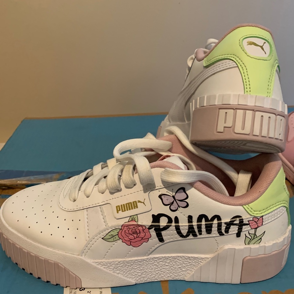 Puma Cali Bouquet Sneakers (  8.5W / 7Y